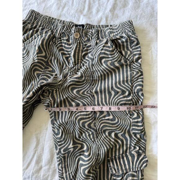 Urban Outfitters BDG Y2K Retro Swirl Print Utility Cargo Jogger Pants Size Small - Picture 5 of 15